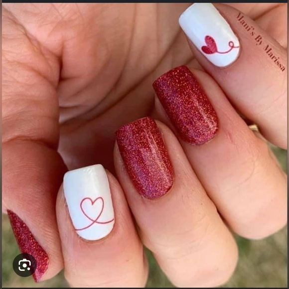 NWT ✨ Retired and RARE✨  Color Street❤️ Love Letters❤️ dry Nail Polish strips - Picture 2 of 10